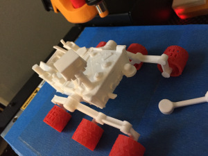 Curiosity Rover Assembled